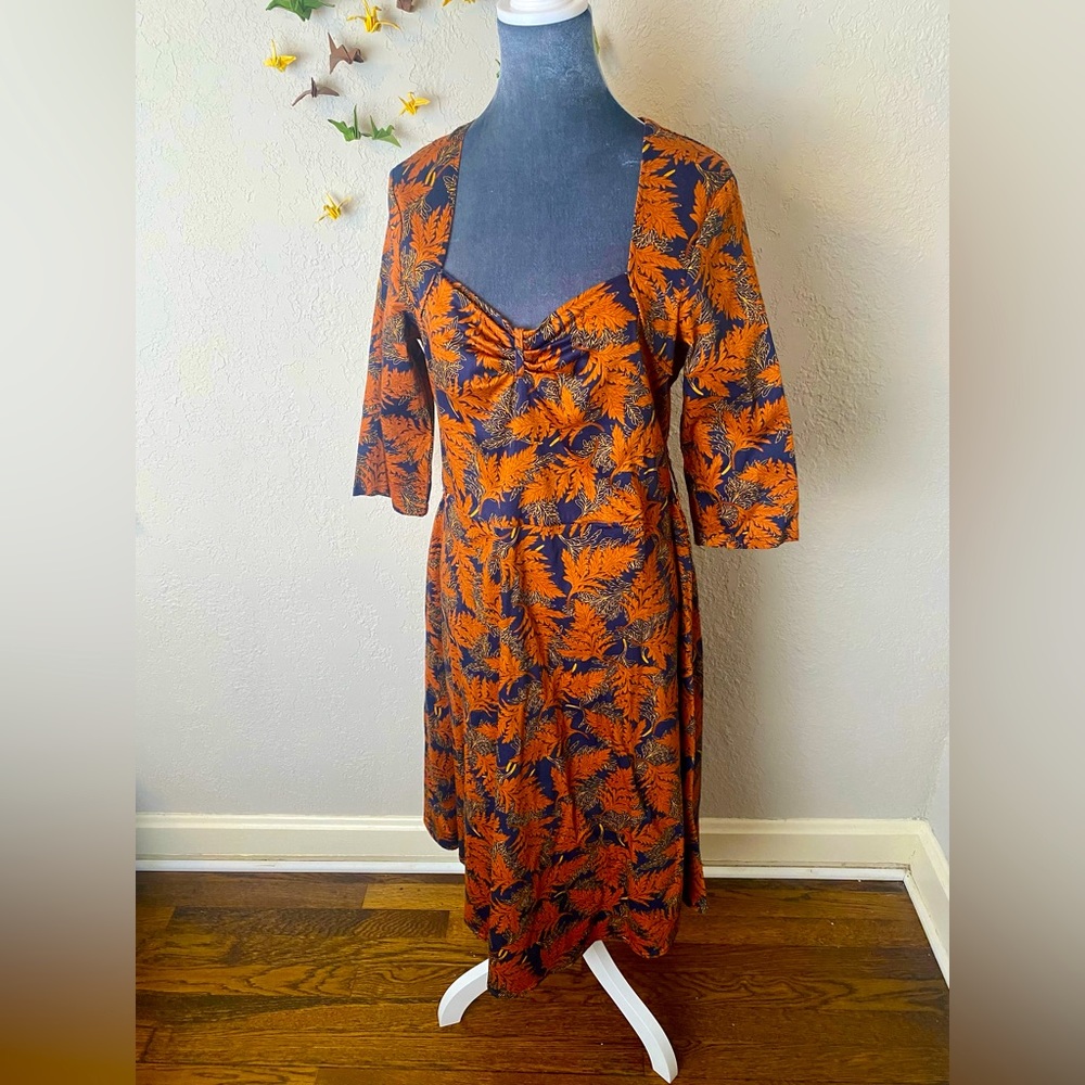 Joe Browns Falling Leaves Dress size 8